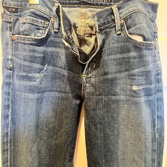 Citizens of Humanity Jeans Womens 29 Dark Wash Denim Ava Low Rise Straight Leg - Picture 3 of 9